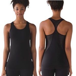 Lululemon Cool Racerback Infinite Black Size 4